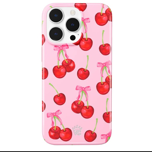 Velvet Caviar Accessories - VELVET CAVIAR sweet cherry phone case